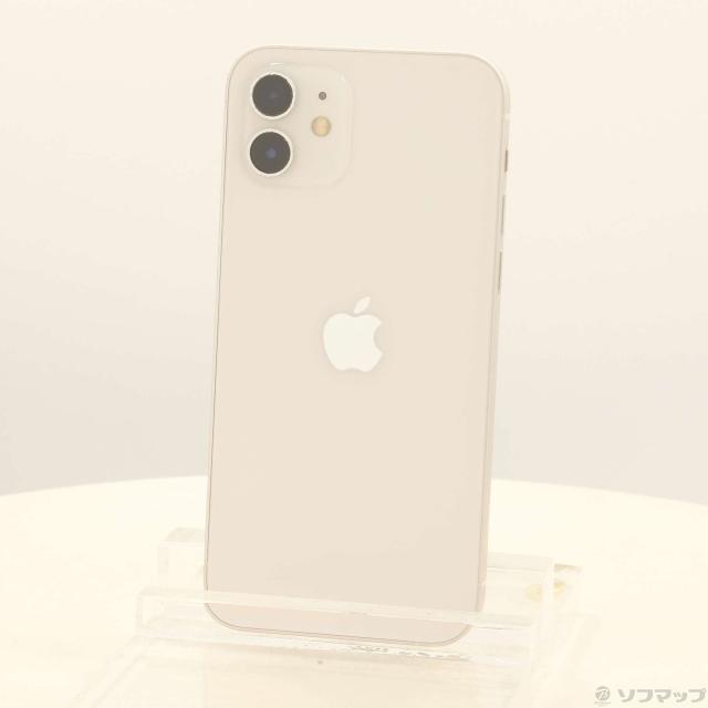 (中古)Apple iPhone12 64GB ホワイト MGHP3J/A SIMフリー(262-ud)