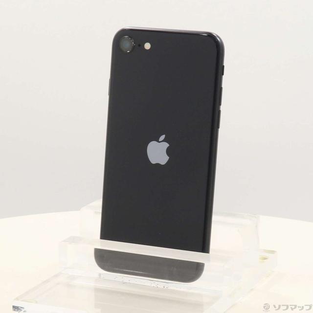 (中古)Apple iPhone SE 第3世代 64GB ミッドナイト MMYC3J/A SIMフリー(349-ud)