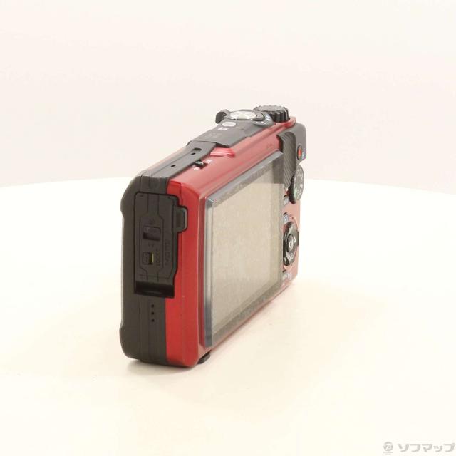 (中古)OMSYSTEM (見せびらかす品) TG-7 RED(258-ud)