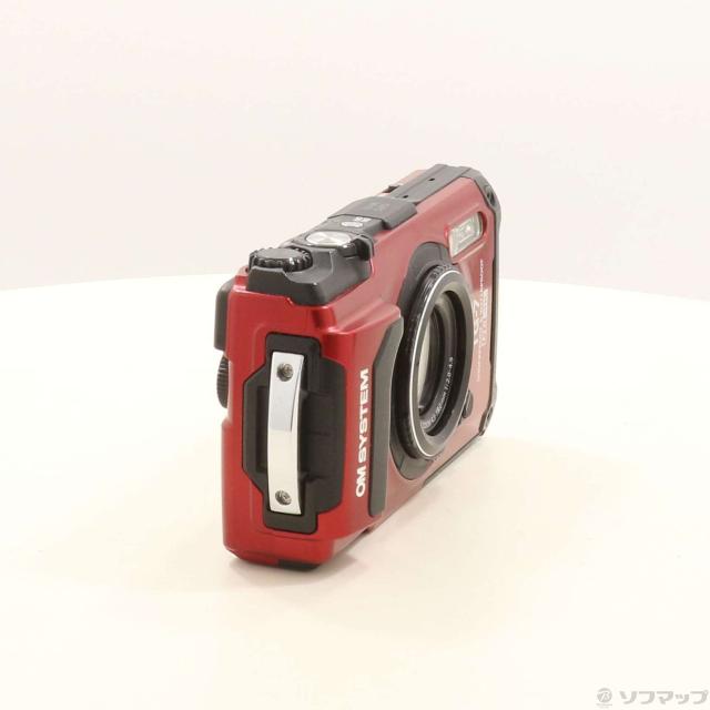 (中古)OMSYSTEM (見せびらかす品) TG-7 RED(258-ud)