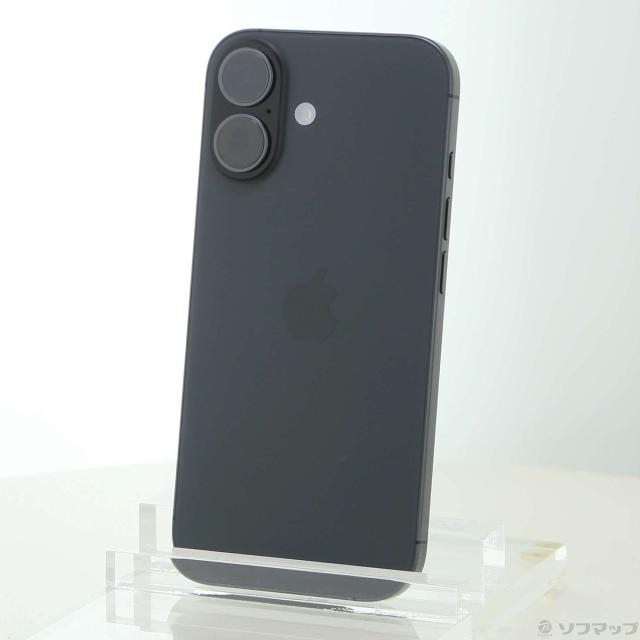 (中古)Apple iPhone17 256GB ブラック MG674J/A SIMフリー(352-ud)