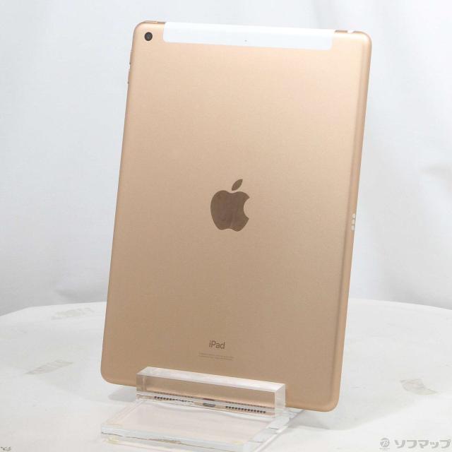 (中古)Apple iPad 第7世代 128GB ゴールド MW6G2J/A SIMフリー(305-ud)