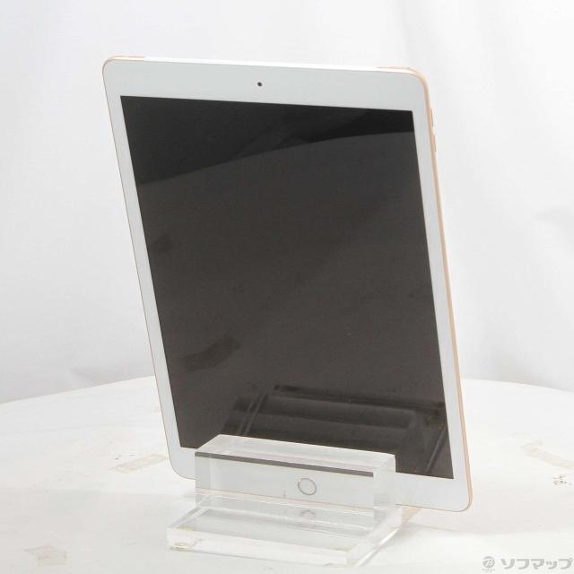 (中古)Apple iPad 第7世代 128GB ゴールド MW6G2J/A SIMフリー(305-ud)_2