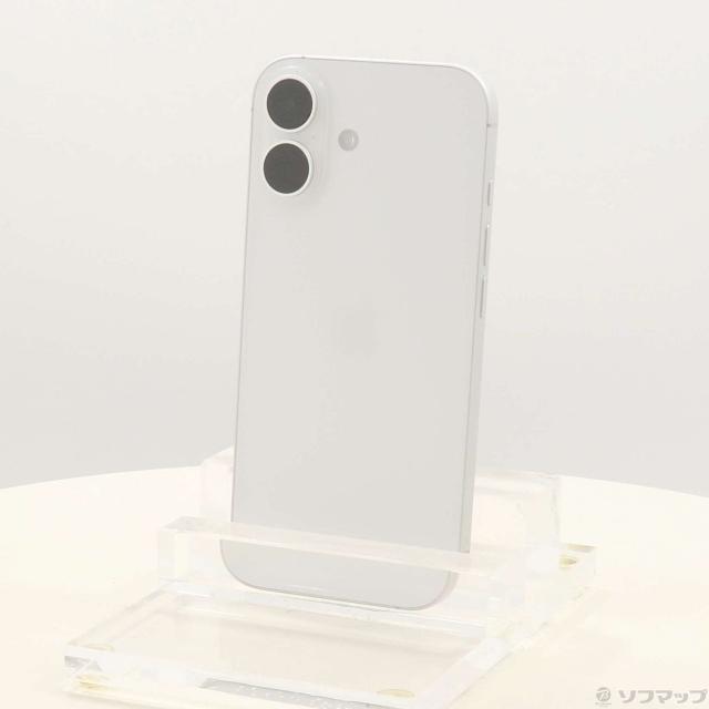 (中古)Apple iPhone17 256GB ホワイト MG684J/A SIMフリー(352-ud)