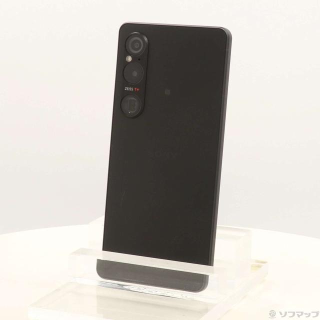 (中古)SONY Xperia 1 VI 256GB ブラック SOG13 au SIMフリー(276-ud)