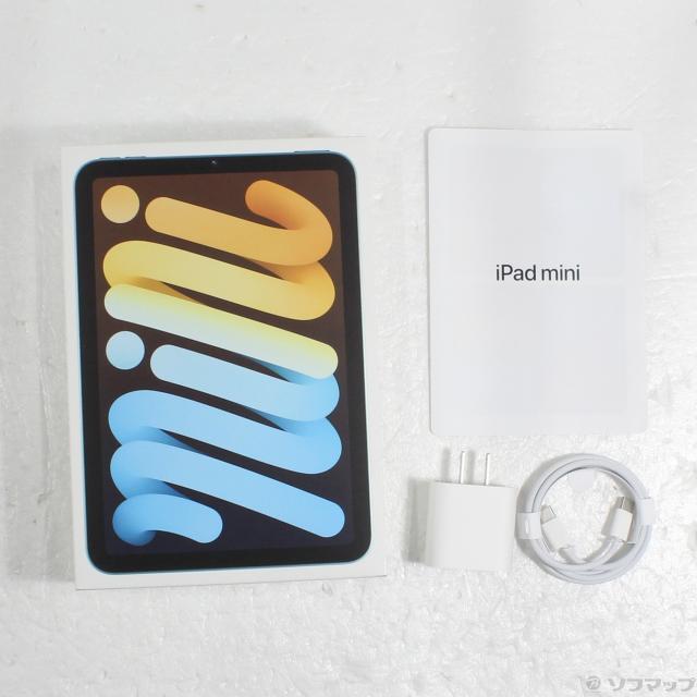 (中古)Apple iPad mini(A17 Pro) 128GB ブルー MXN73J/A Wi-Fi(349-ud)_4