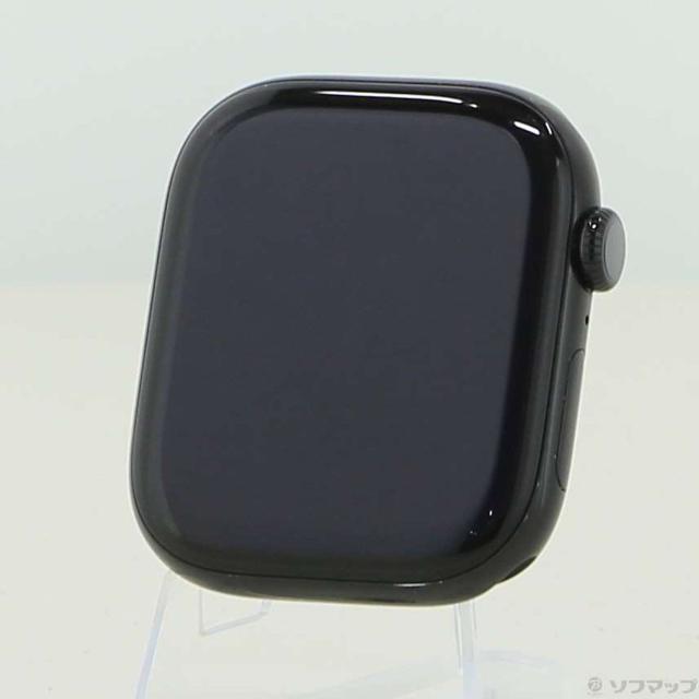 (中古)Apple Apple Watch Series 10 GPS 46mm ジェットブラックアルミニウムケース バンド無し(262-ud)
