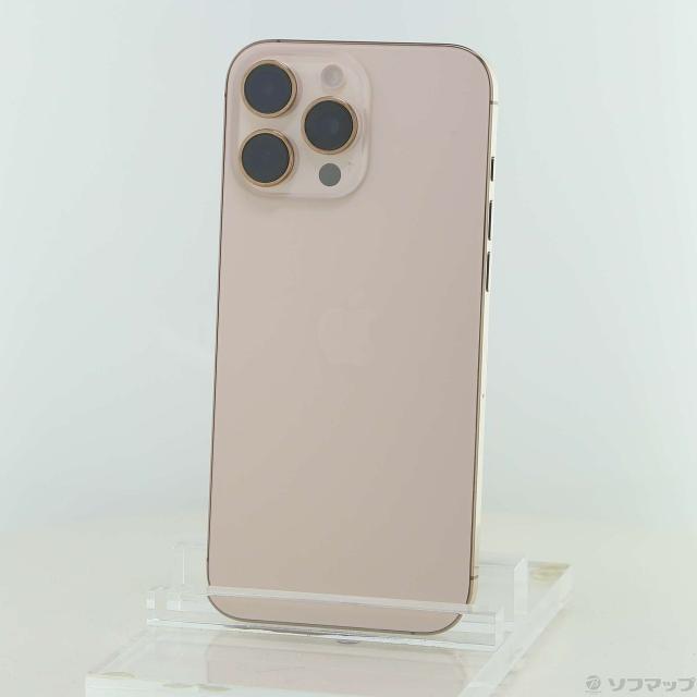 (中古)Apple iPhone16 Pro Max 256GB デザートチタニウム 3N530J/A SIMフリー(262-ud)