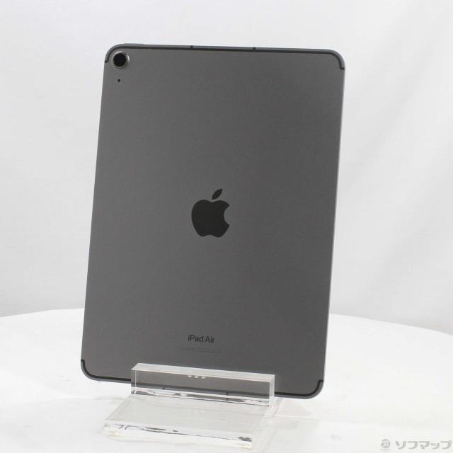 (中古)Apple iPad Air 第5世代 64GB スペースグレイ MM6R3J/A SIMフリー(269-ud)
