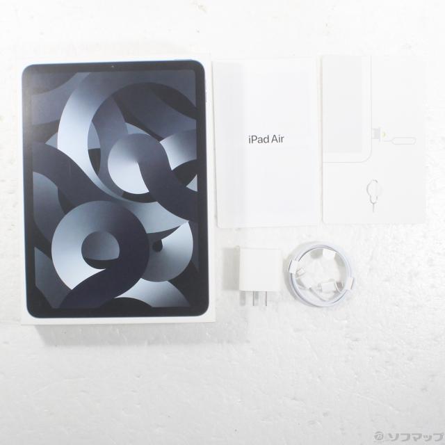 (中古)Apple iPad Air 第5世代 64GB スペースグレイ MM6R3J/A SIMフリー(269-ud)_4