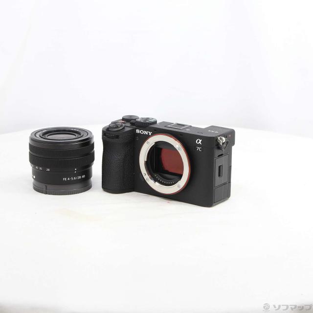(中古)SONY α7C II ズームレンズキット ブラック ILCE-7CM2L(262-ud)