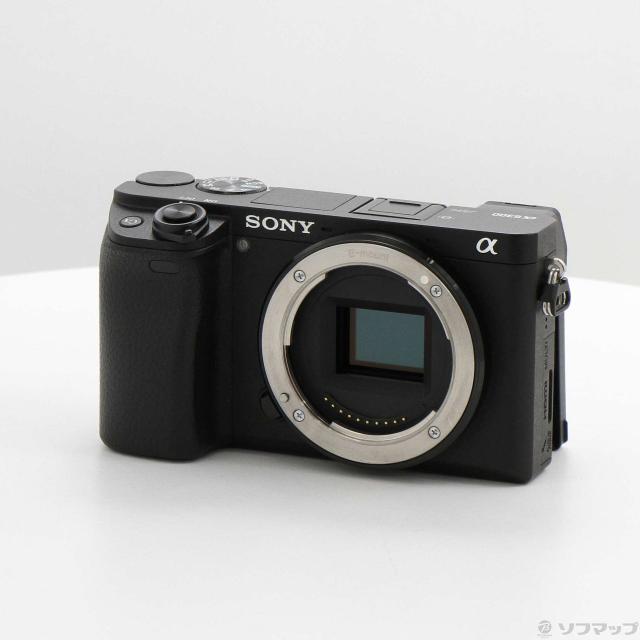 (中古)SONY α6300 上半身 黒いこと ILCE-6300(276-ud)