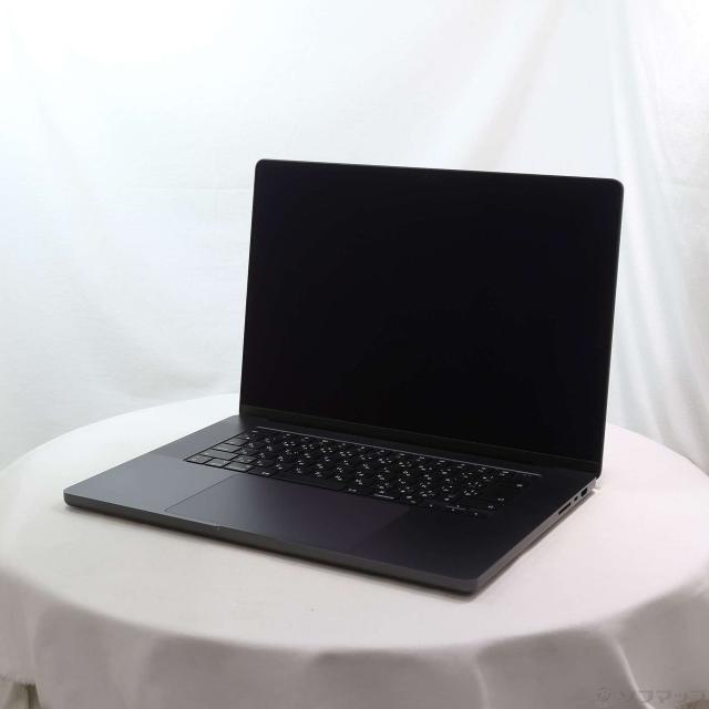 (中古)MacBook Pro 16.2-inch Late-2023 MRW23J/A M3 Pro 12コアCPU_18コアGPU 36GB SSD512GB スペースブラック (26.3 Tahoe)(258-ud)