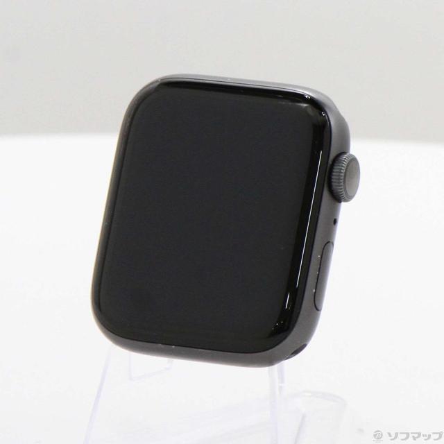 (中古)Apple Apple Watch Series 6 GPS 44粍 スペースグレイアルミニウムケース ダンス楽隊皆無(198-ud)