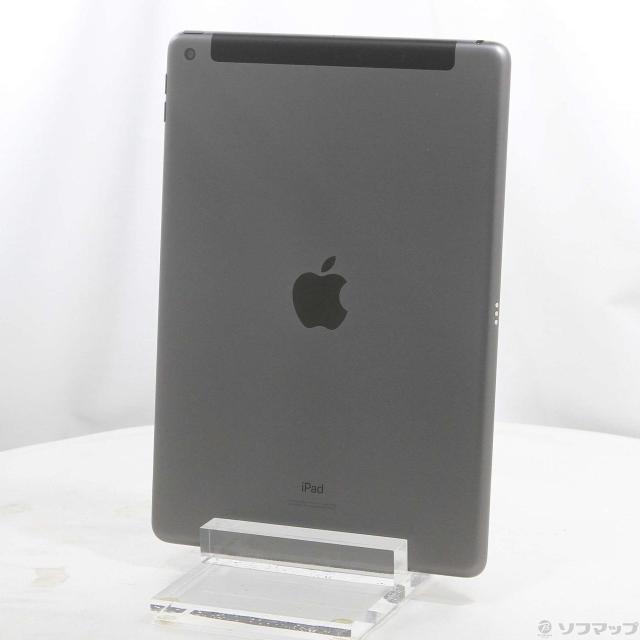 (中古)SoftBank iPad 第7世代 32GB スペースグレイ MW6A2J/A SoftBank(258-ud)
