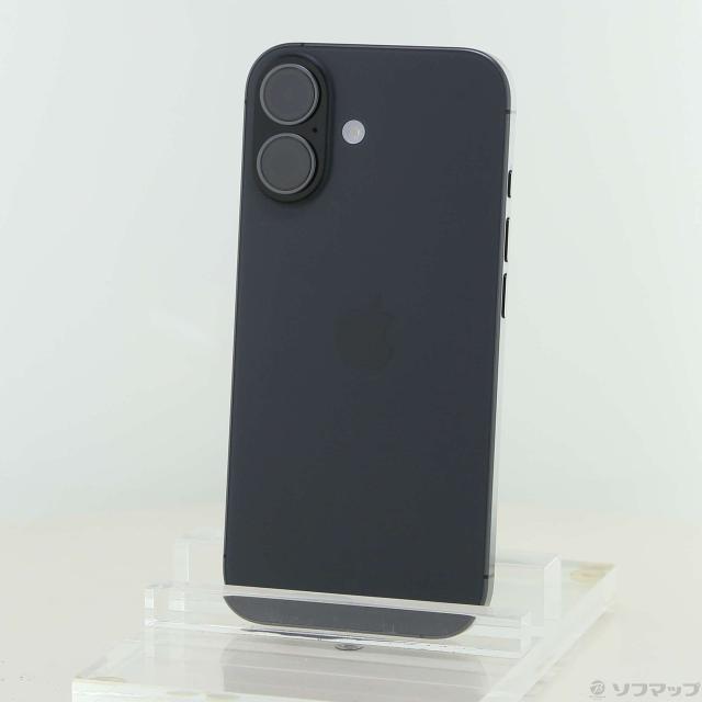 (中古)Apple iPhone17 256GB ブラック MG674J/A SIMフリー(295-ud)