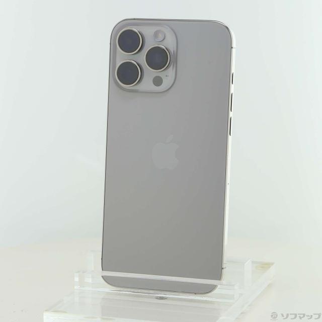 (中古)Apple iPhone16 Pro Max 256GB ナチュラルチタニウム MYWK3J/A SIMフリー(349-ud)