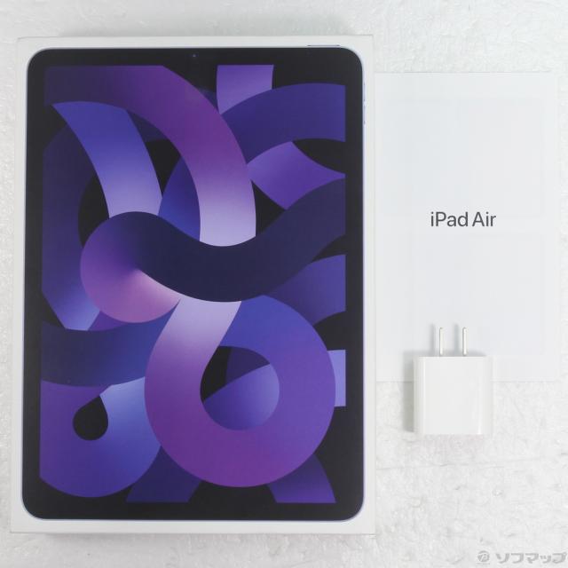 (中古)Apple iPad Air 第5世代 64GB パープル MME23J/A Wi-Fi(371-ud)_4