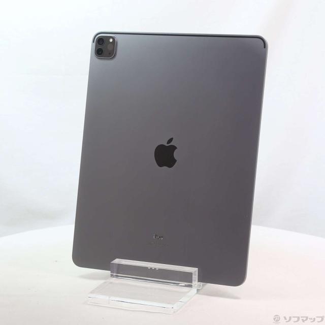 (中古)Apple iPad Pro 12.9インチ 第4世代 128GB スペースグレイ FY2H2J/A Wi-Fi(258-ud)