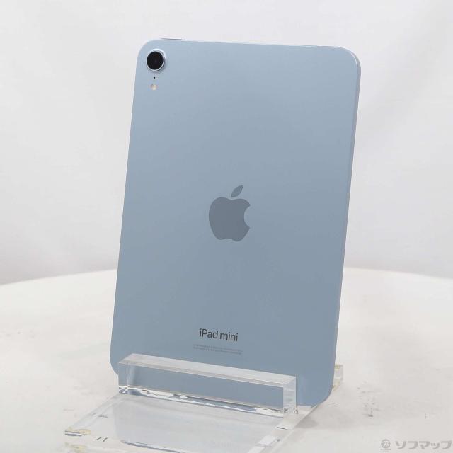 (中古)Apple iPad mini(A17 Pro) 128GB ブルー MXN73J/A Wi-Fi(297-ud)