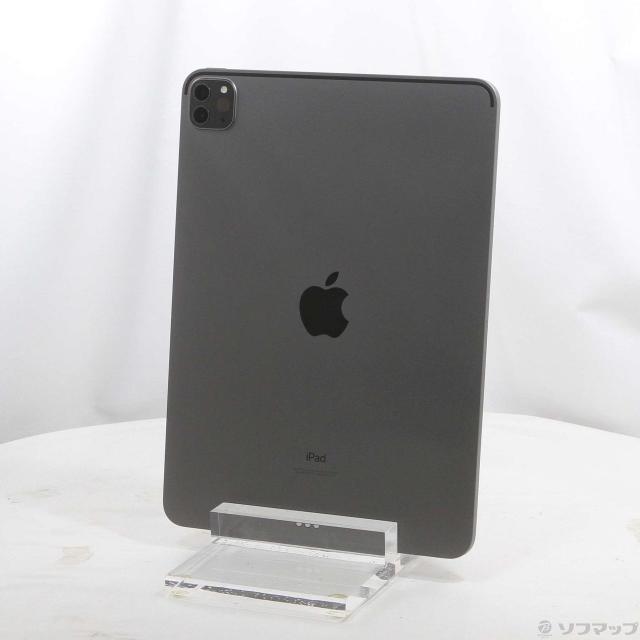 (中古)Apple iPad Pro 11インチ 第3世代 128GB スペースグレイ MHQR3J/A Wi-Fi(258-ud)