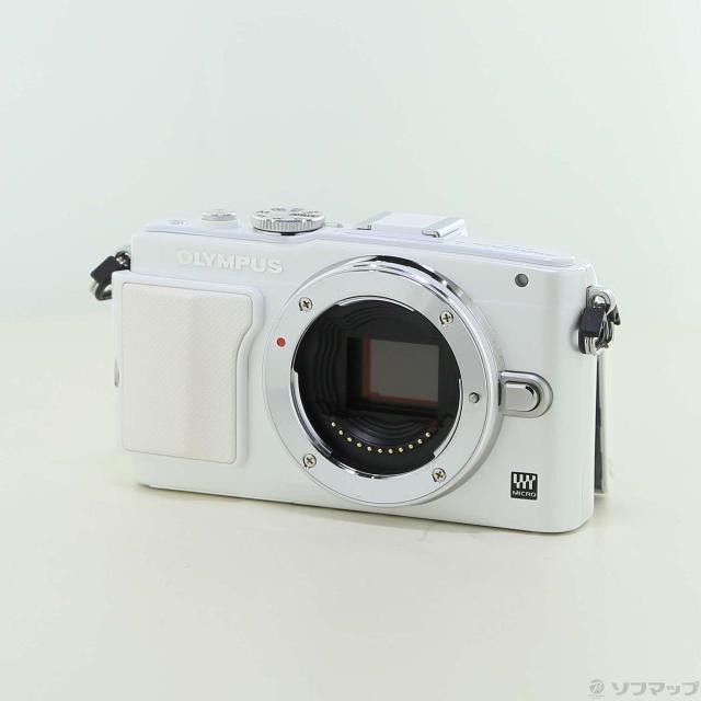 (中古)OLYMPUS PEN Lite E-PL6 ボディ ホワイト(262-ud)