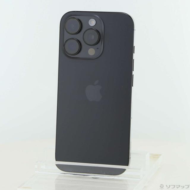 (中古)Apple iPhone16 Pro 512GB ブラックチタニウム MYN43J/A SIMフリー(368-ud)