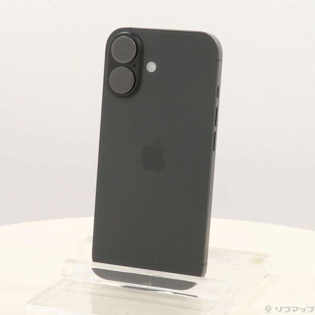 (中古)Apple iPhone17 256GB ブラック MG674J/A SIMフリー(196-ud)