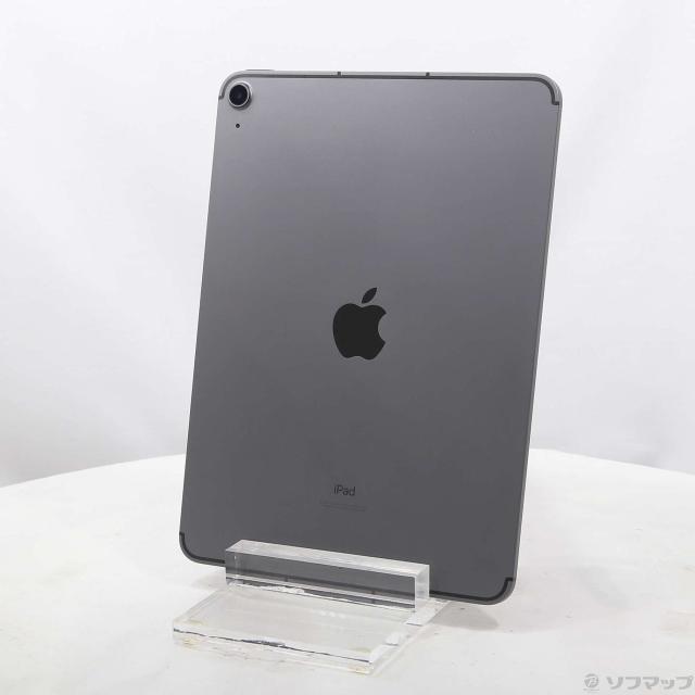 (中古)Apple iPad Air 第4世代 256GB スペースグレイ FYH22J/A SIMフリー(344-ud)