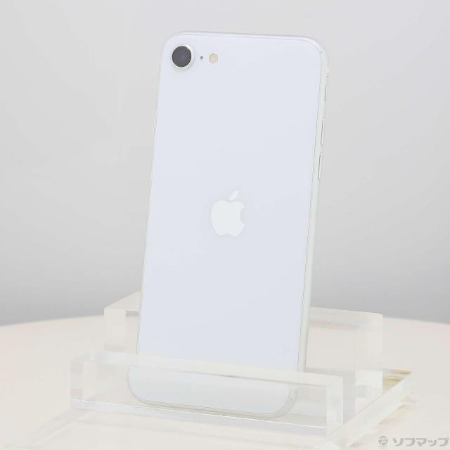 (中古)Apple iPhone SE 第2時人 128GB 白いこと MHGU3J/A SIM無償性(258-ud)