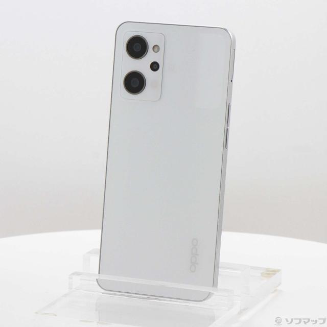 (中古)OPPO OPPO Reno9 A 128GB お月さま白いこと YMOPRENO9A Y!mobile SIM無償性(262-ud)