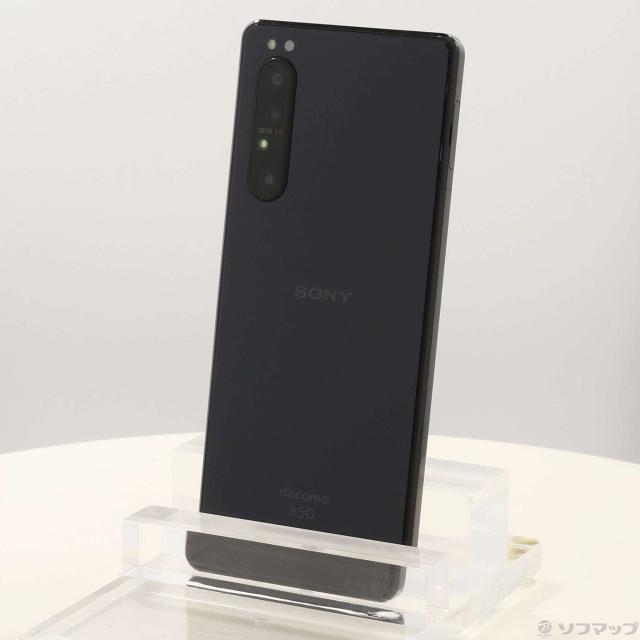 (中古)SONY Xperia 1 II 128GB ブラック SO-51A docomoロック解除SIMフリー(349-ud) 17,949円