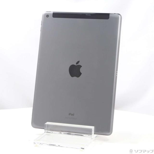 (中古)Apple iPad 第7世代 128GB スペースグレイ MW6E2J/A auロック解除SIMフリー(269-ud) 20,496円