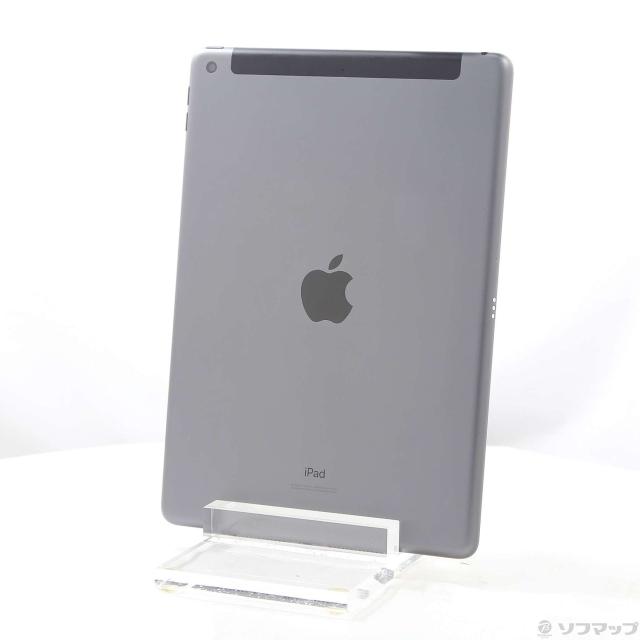 (中古)Apple iPad 第7世代 128GB スペースグレイ MW6E2J/A auロック解除SIMフリー(258-ud) 21,362円