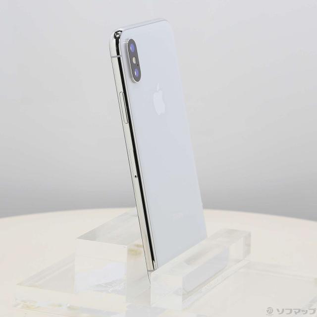 【美品】iPhoneX 64GB MQAY2J/A シルバー 中古)Apple iPhoneX 64GB シルバー MQAY2J/A SIMフリー(352-ud)の通販