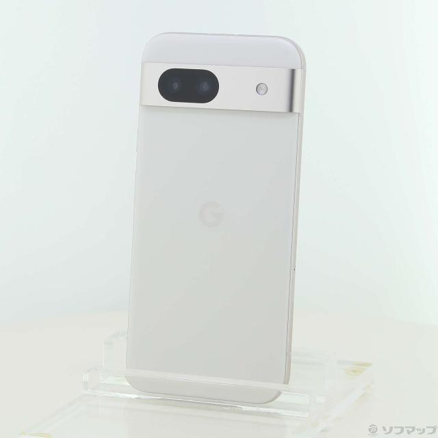 (中古)GOOGLE Google Pixel 8a 128GB ポーセリン G576D SIMフリー(196-ud)