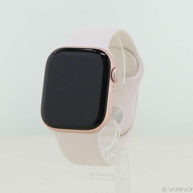 (中古)Apple Apple Watch Series 10 GPS 42mm ローズゴールドアルミニウムケース ライトブラッシュスポーツバンド(377-ud) 31,446円