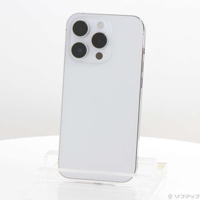 (中古)Apple iPhone14 Pro 128GB シルバー NQ013J/A SIMフリー(269-ud)