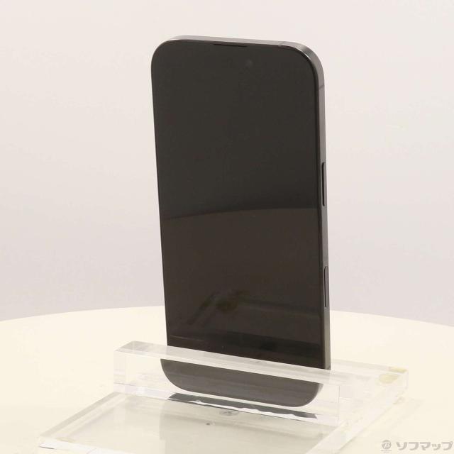 中古)Apple iPhone16 Pro 128GB ブラックチタニウム MYMV3J/A SIM