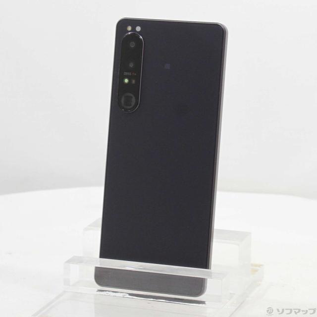 (中古)SONY Xperia 1 IV 512GB パープル XQ-CT44 SIMフリー(276-ud)