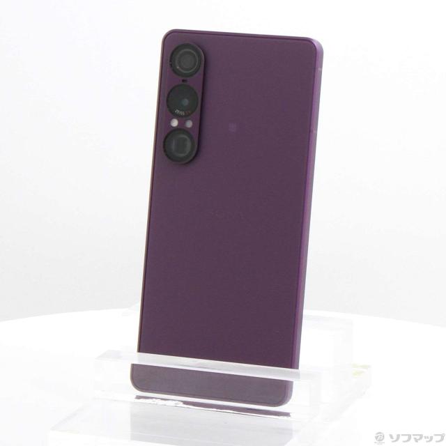 (中古)SONY Xperia 1 VII 512GB オーキッドパープル XQ-FS44V3JPCX0 SIMフリー(198-ud)