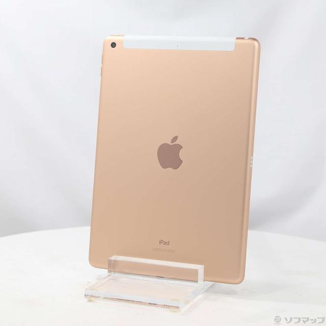 (中古)Apple iPad 第8世代 32GB ゴールド MYMK2J/A docomoロック解除SIMフリー(276-ud)