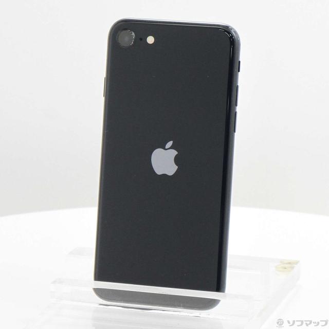 (中古)Apple iPhone SE 第3世代 64GB ミッドナイト MMYC3J/A SIMフリー(377-ud)