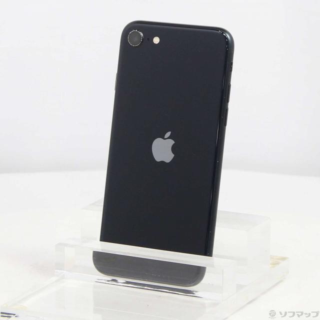(中古)Apple iPhone SE 第3世代 64GB ミッドナイト MMYC3J/A SIMフリー(305-ud)