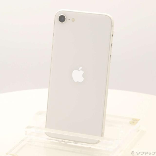 中古)Apple iPhone SE 第3世代 64GB スターライト MMYD3J/A SIMフリー