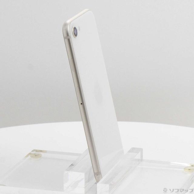 (中古)Apple iPhone SE 第3世代 64GB スターライト MMYD3J/A SIMフリー(348-ud)