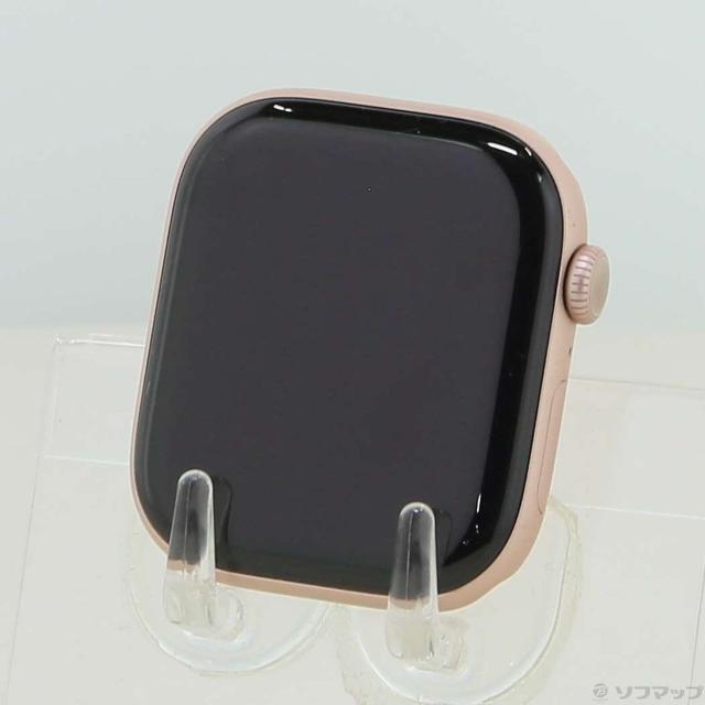 (中古)Apple Apple Watch Series 11 GPS + Cellular 46mm ローズゴールドアルミニウムケース バンド無し(269-ud)