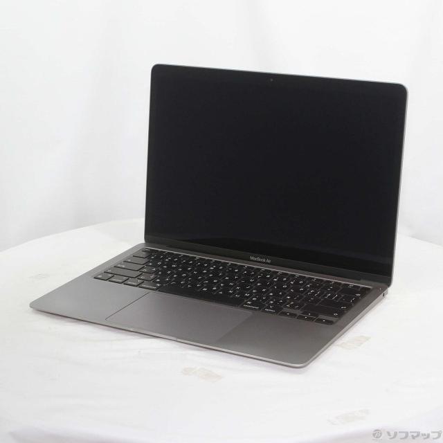 (中古)Apple MacBook Air 13.3-inch Late-2020 MGN63J/A Apple M1 8コアCPU_7コアGPU 8GB SSD256GB スペースグレイ (26.3 Tahoe)(269-ud)