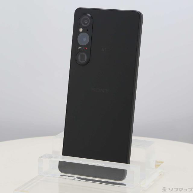 (中古)SONY Xperia 1 V 256GB ブラック SOG10 au SIMフリー(295-ud)