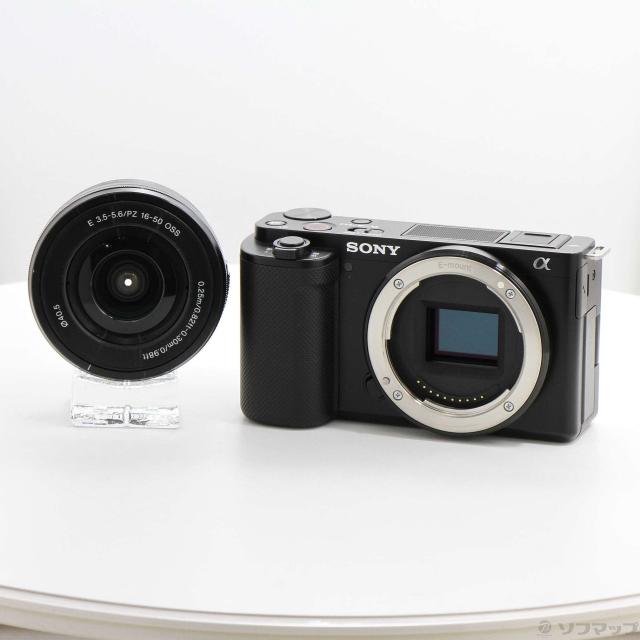 (中古)SONY VLOGCAM ZV-E10L パワーズームレンズキット ブラック(269-ud) 48,498円